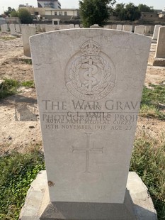 BAGHDAD (NORTH GATE) WAR CEMETERY - MAULE, GEOFFREY LAMB